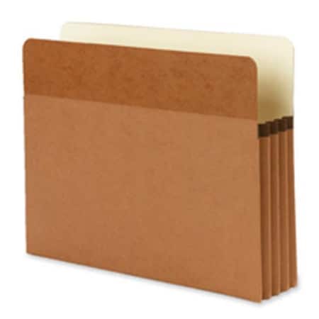 Smead Smead Manufacturing Company SMD73211 Easy Grip Pockets- Legal- 5-.25ft. Exp.- 10-Box- RedRope SMD73211